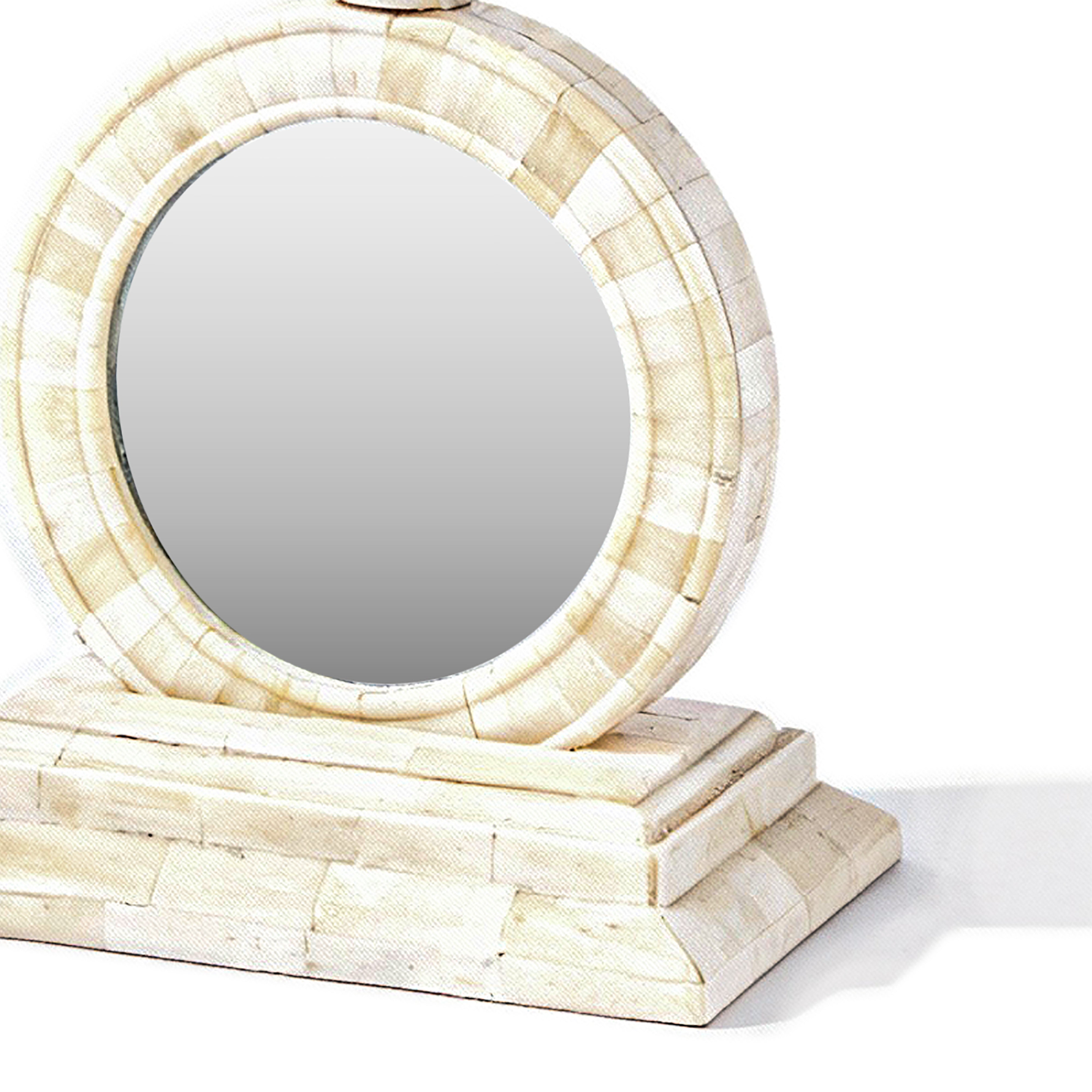 Bojay. Bone Magnifying Glass with Stand. Medium Size