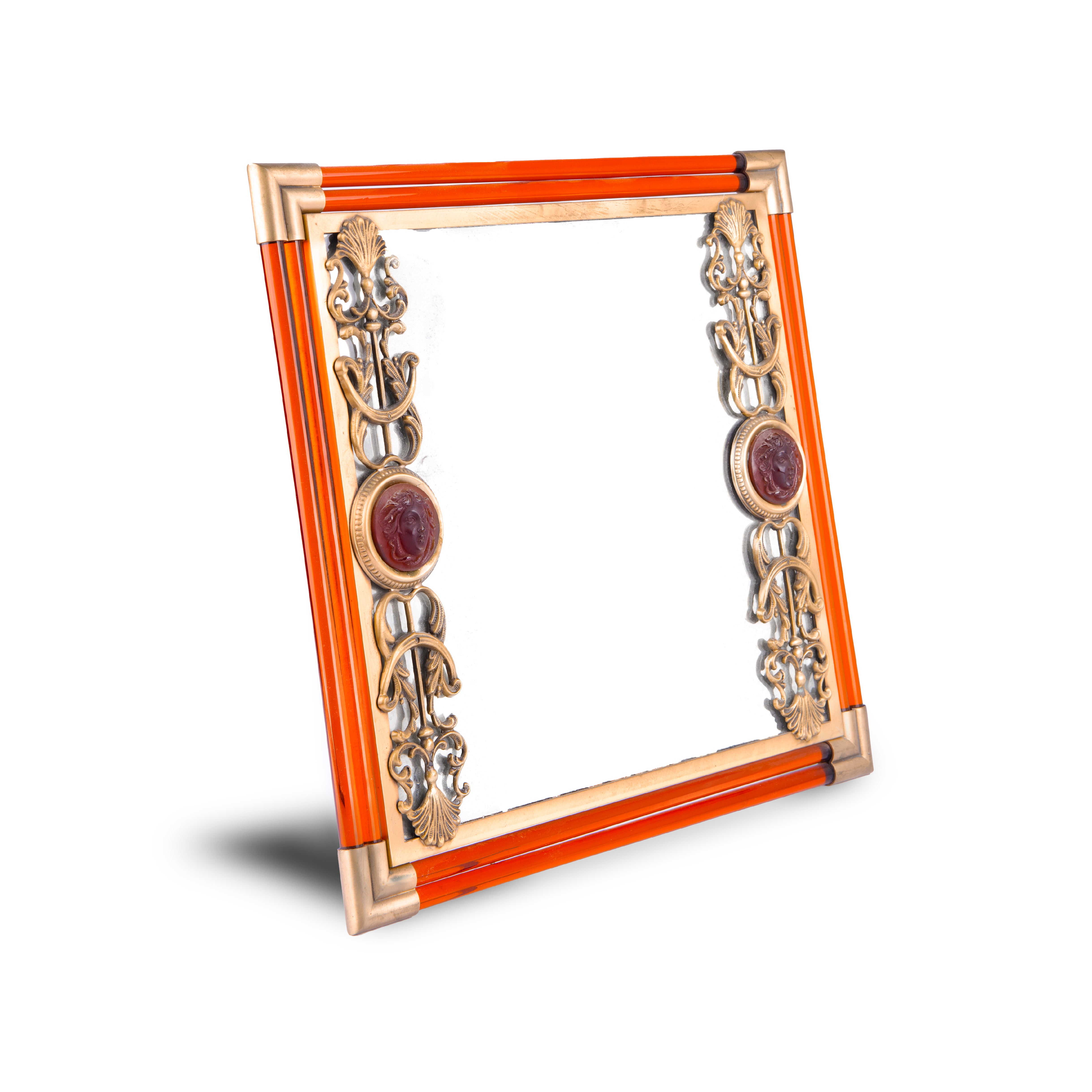 Zara D.Venzia. Vintage Tabletop Mirror. Large Size