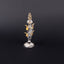 Seguso Gianni. Refillable Perfume Bottle with Golden Leaves. 5ML