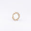 Addison Ross. Mini Round Gold With Baby Blue Diamante Detailing Picture Frame