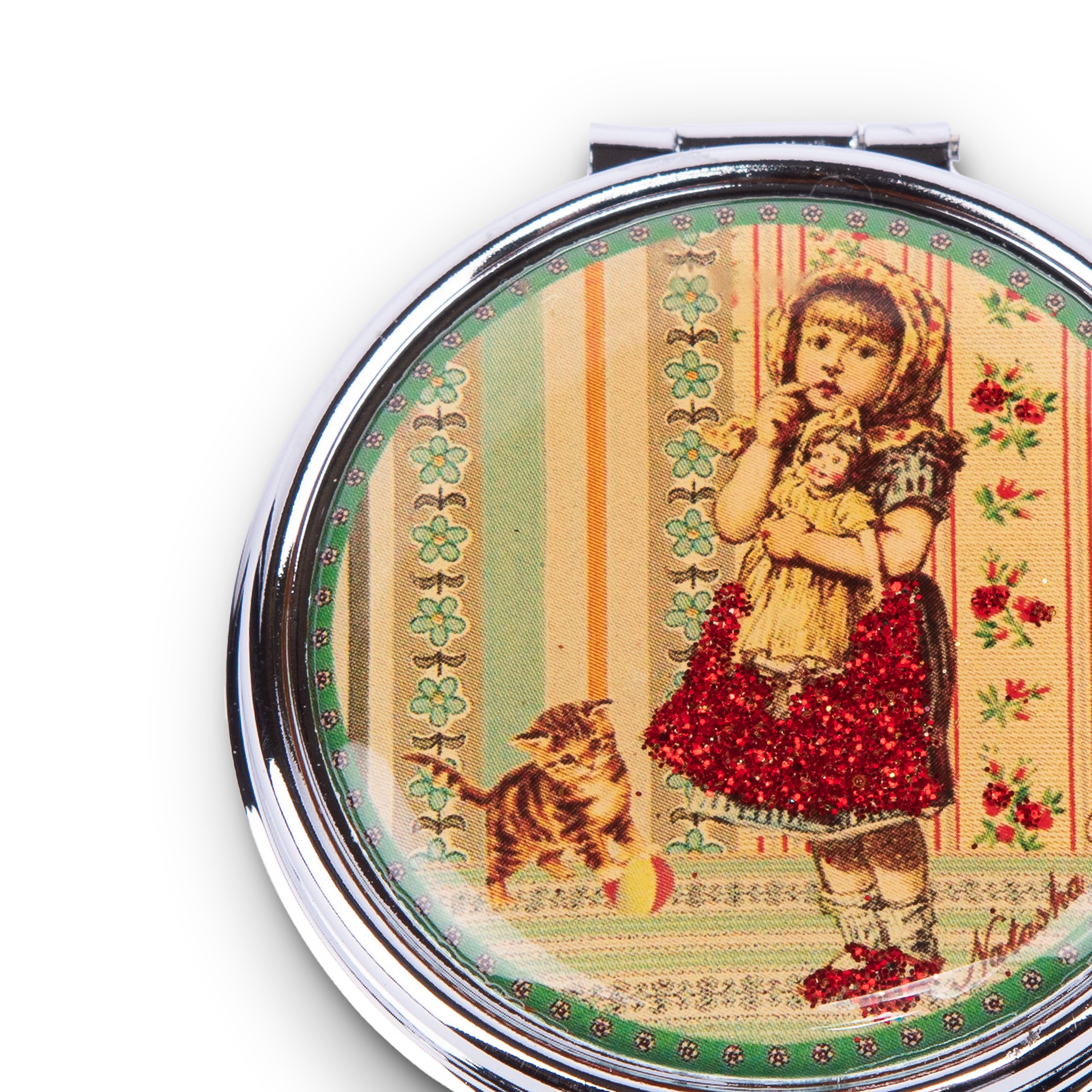 Natasha Farina Paris. Purse Ashtray Featuring a Little Girl Drawing