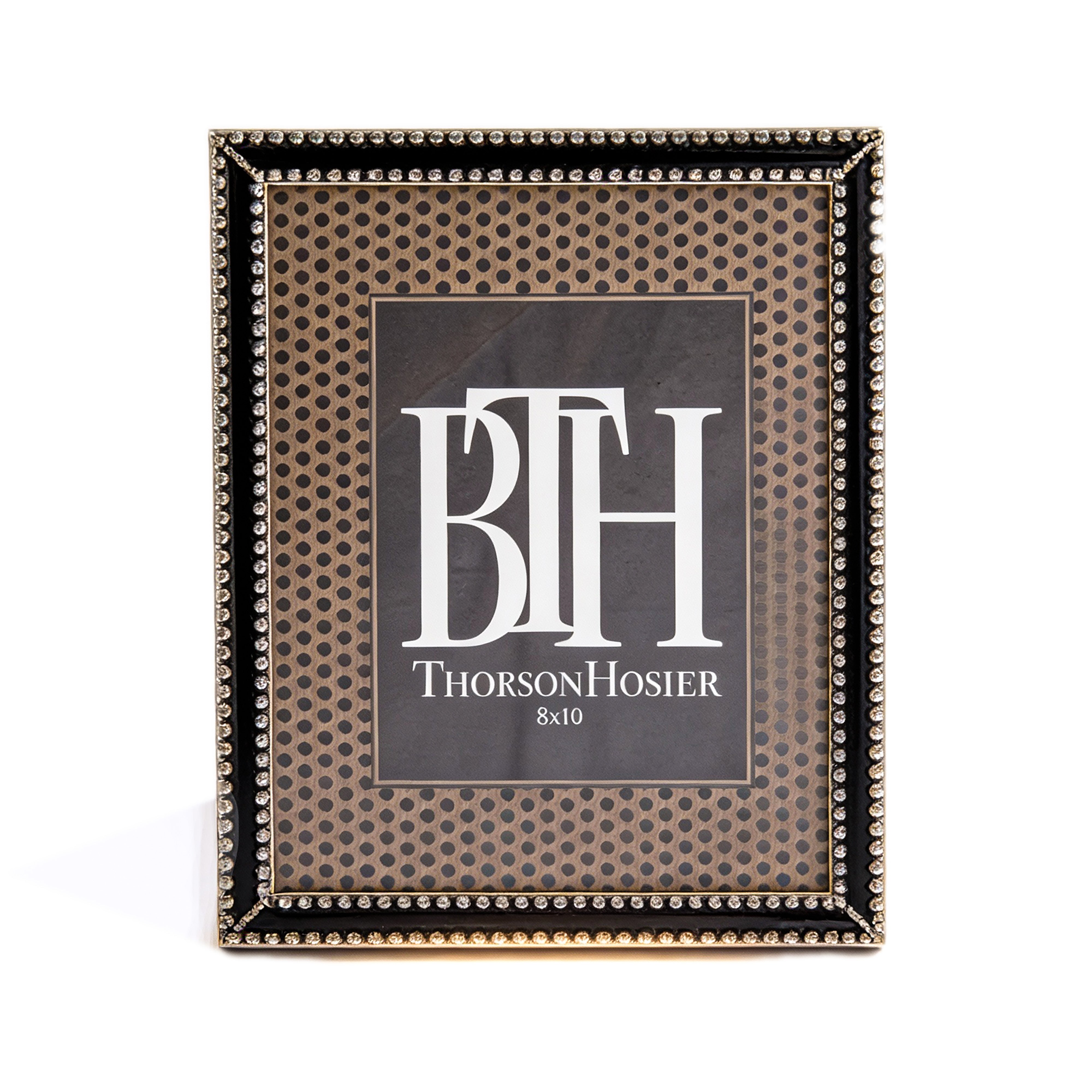 Thorson Hosier. Valencia Photo Frame Studded with Pure Crystals Available in 5 Colours.