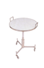 Global Views. Trolley Pedestal End Table
