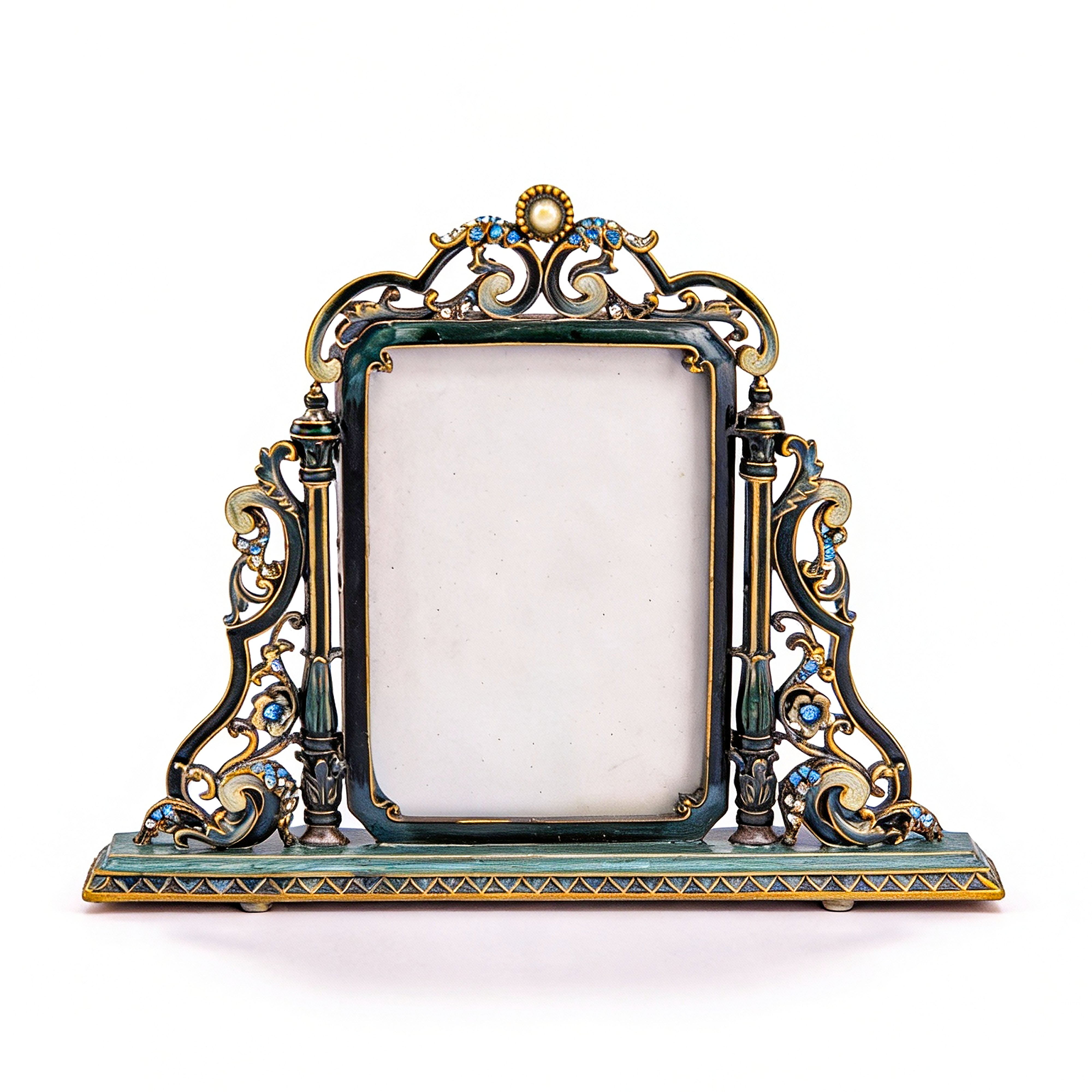 Jay Jayson's. Picture Frame Studded with Swarovski. Medium Size