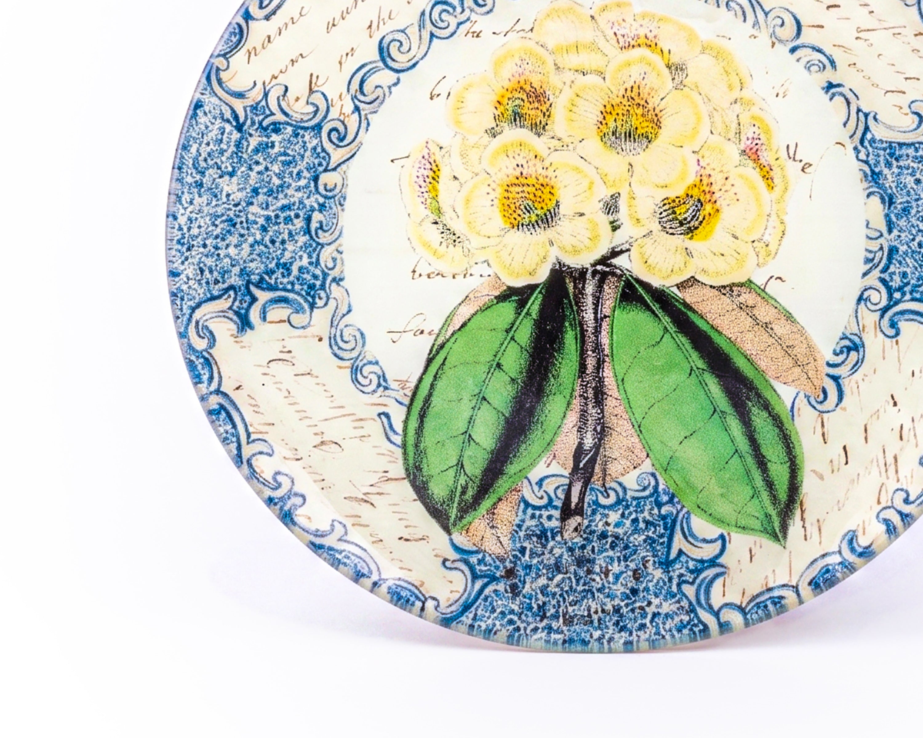 John Derian. Blue Wall Decorative Plate