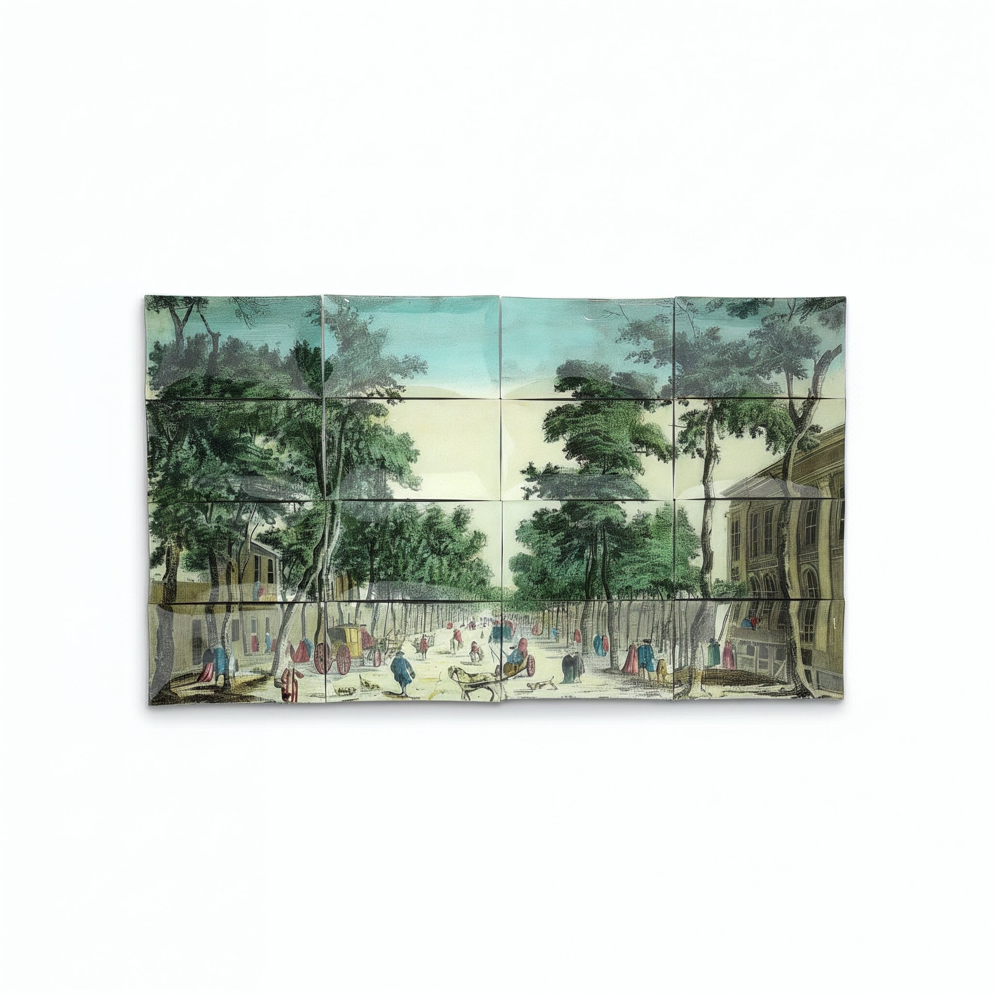 John Derian. Set of 16 Vintage Wall Decorative Plates. Large Size