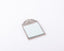 Liards. Silver Post-It Holder. Small Size