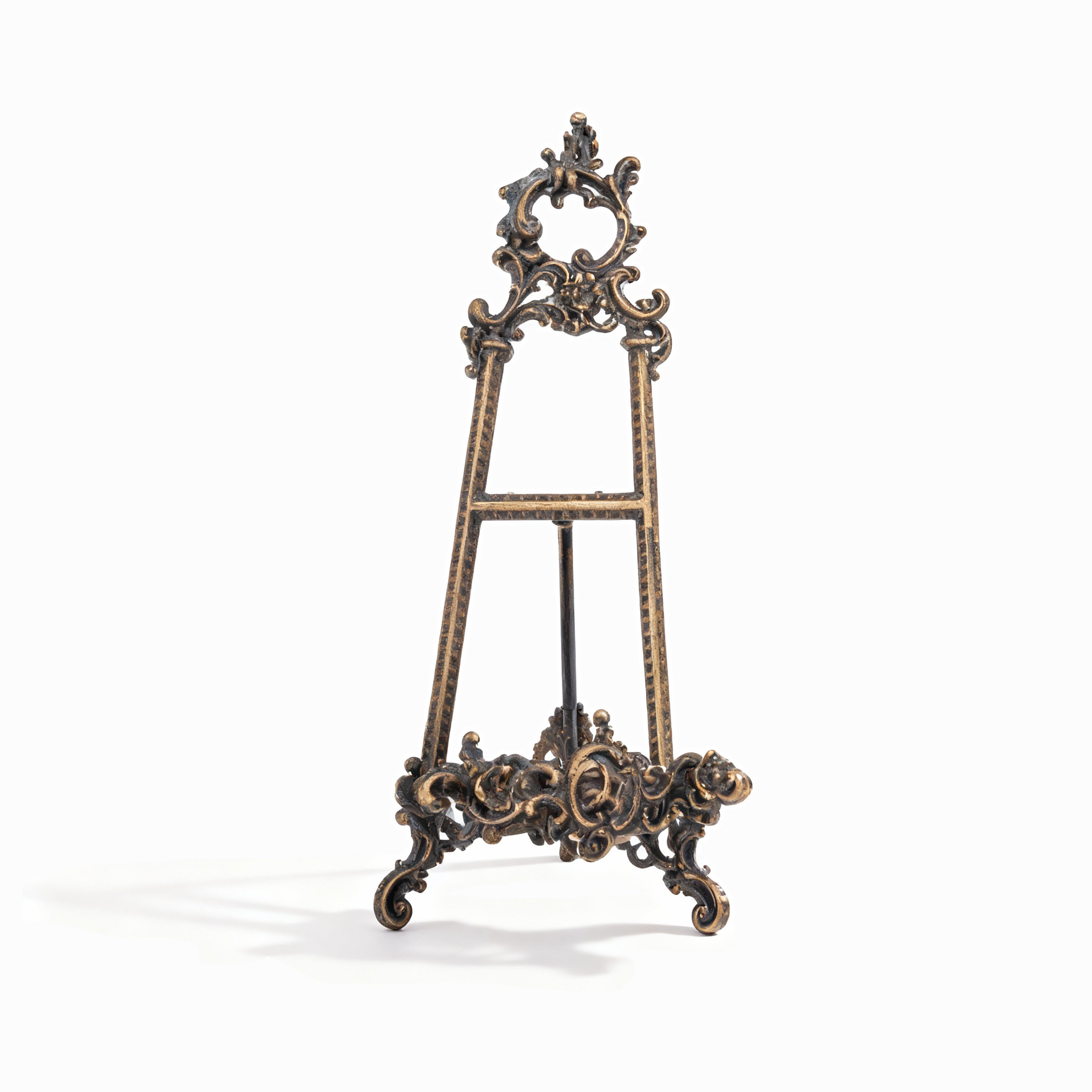Liards. Antique Bronze Easel.