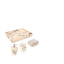 Pacific Connections. Cream Carrara Bathroom Accessories.
