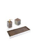 Pacific Connections. Green Lacquer Bathroom Accessories Set.