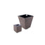Pacific Connections. A Set of Wastebasket & Tissue Box in Wave Design