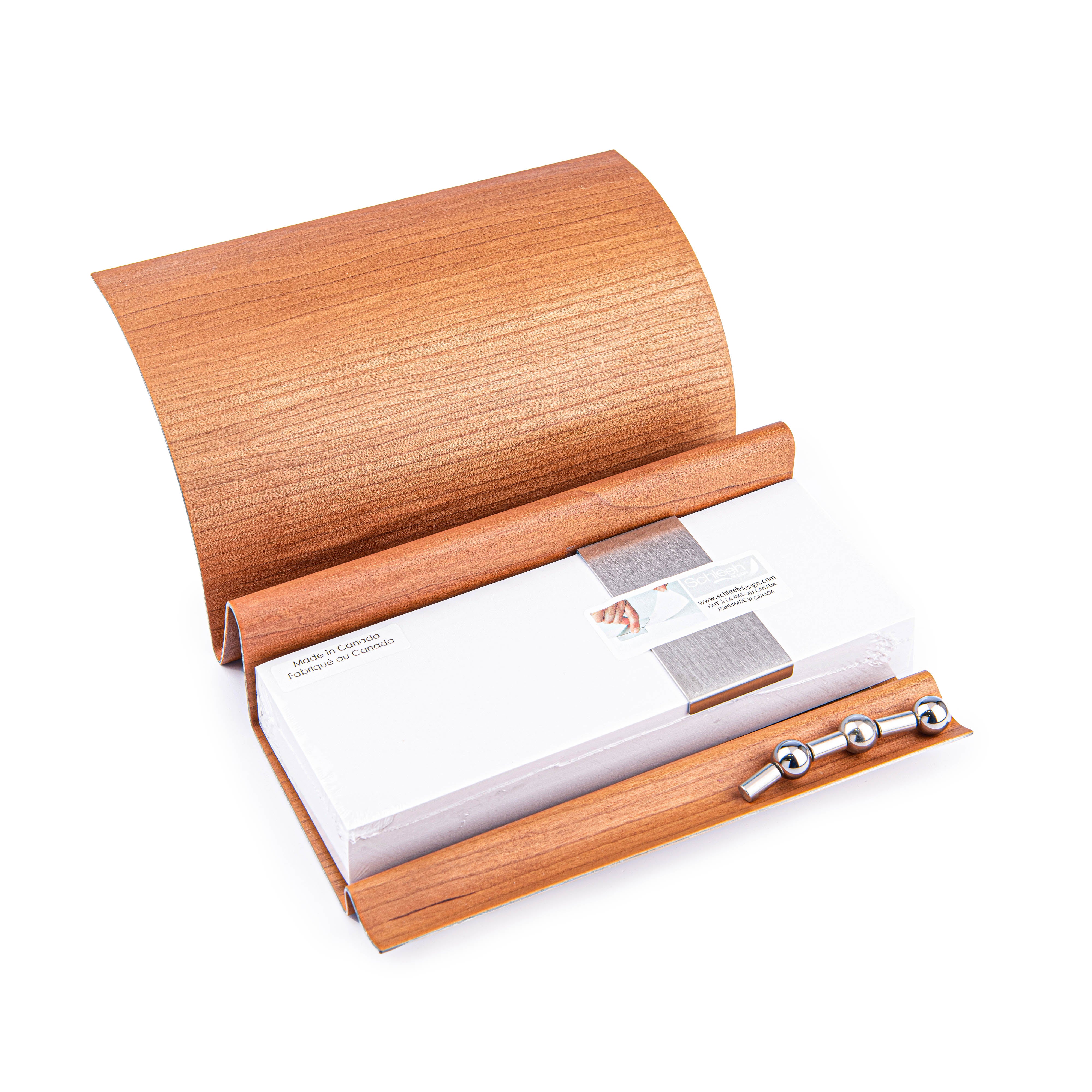 Schleeh Design. Notepad with Wooden Board