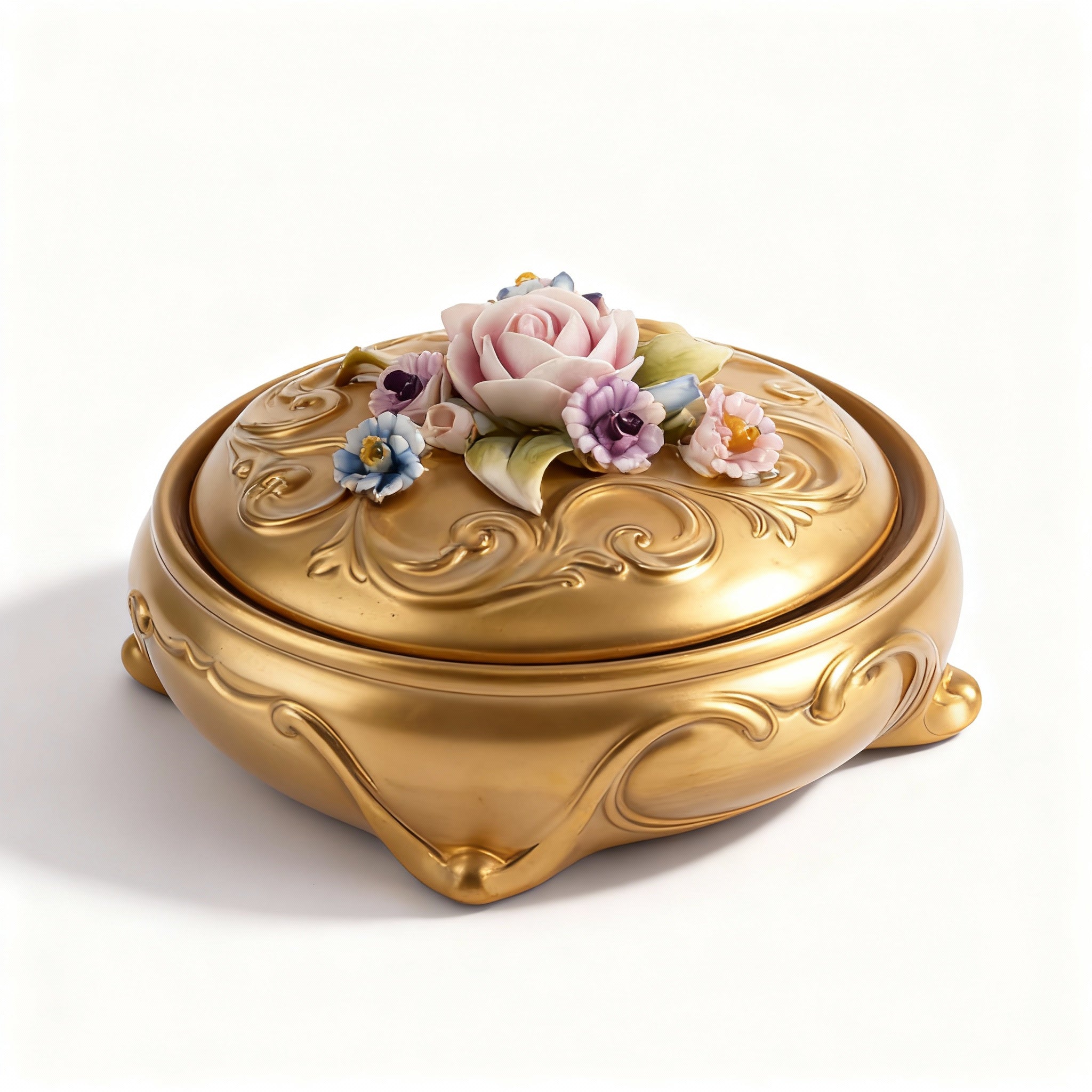 Villari. Marie-Antoinette Round Souvenir Box