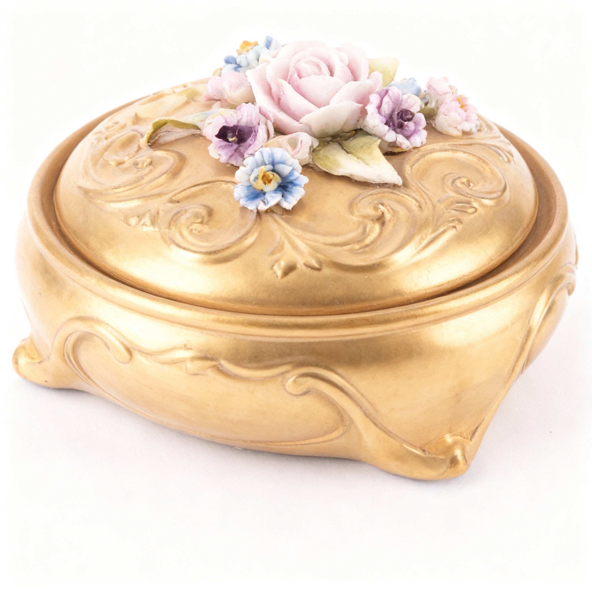 Villari. Marie-Antoinette Round Souvenir Box