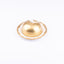 Villari. Tulip Butter Dish With Cloche. Small Size