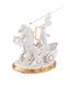 Villari. Greek Lady "Diana The Huntress" Porcelain Sculpture. Large Size