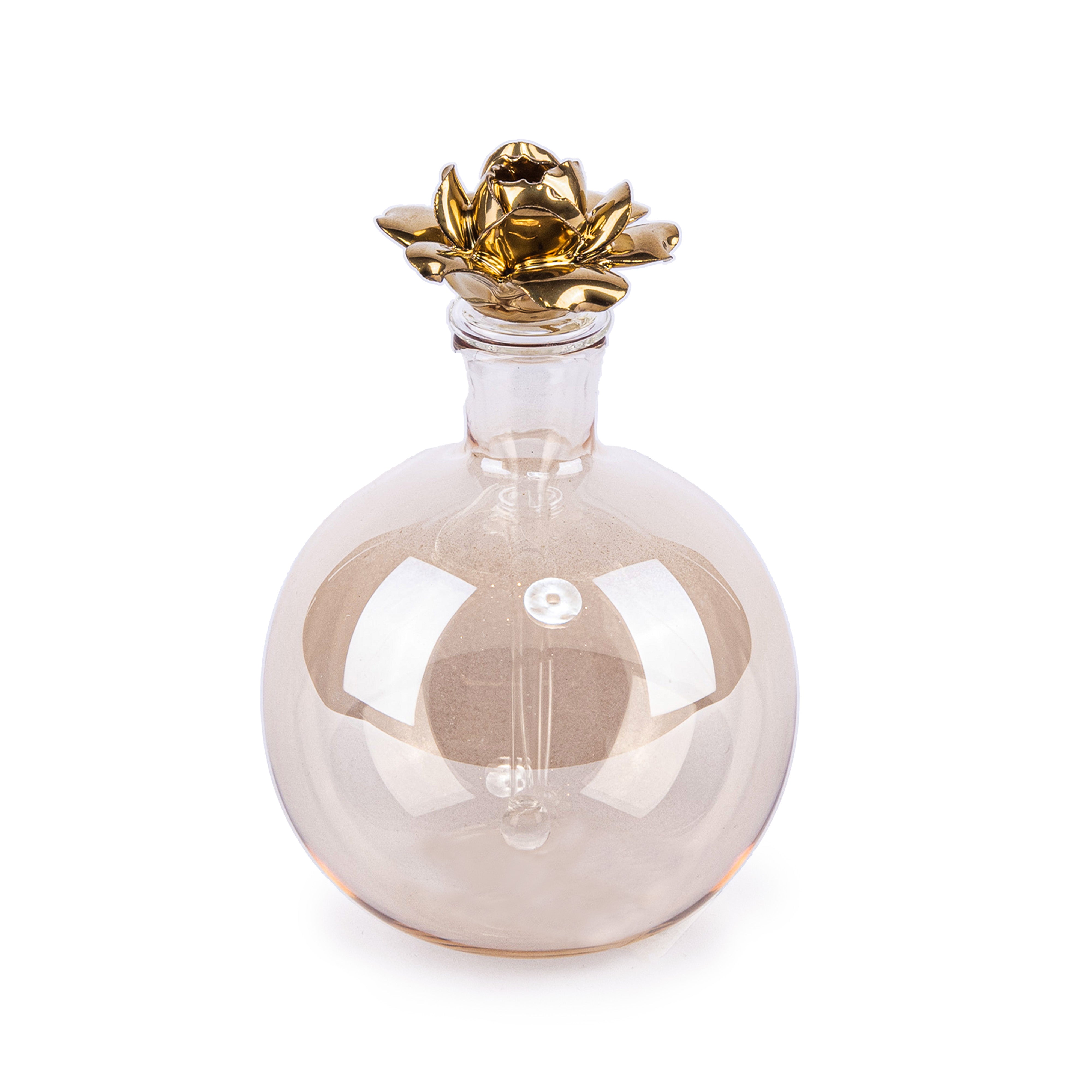 Villari. Gold Glass Perfume Bottle. 300 ML