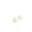 Idée Art Exclusive. Set of 2 White Decorative Candles. Small Size