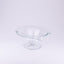 Godinger. Crystal Curving Edge Decorative Bowl. Large Size