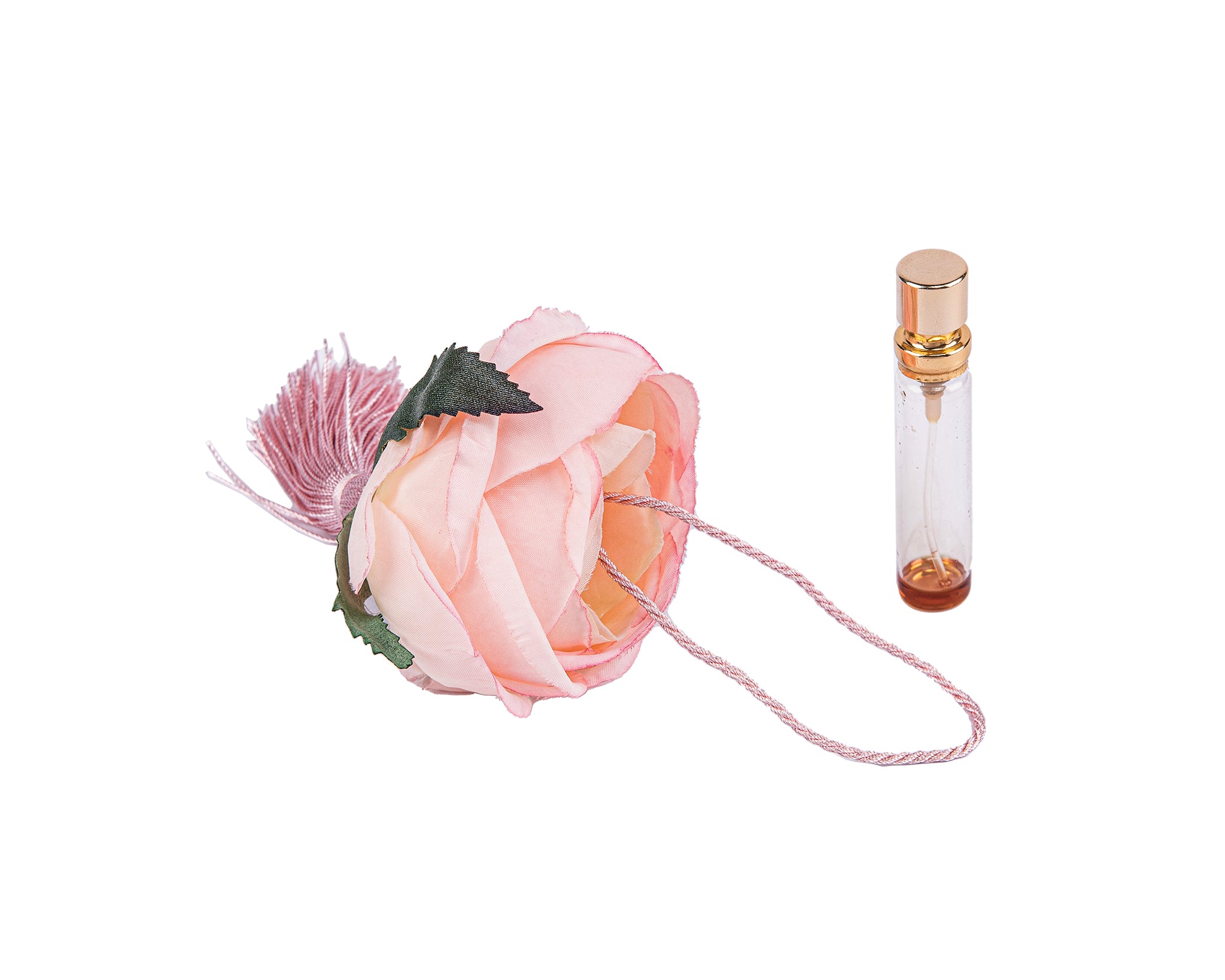 Atelier Catherine Masson. Aroma Diffuser in Pink Rose Design & Spray