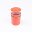 Pigment. Orange Glass with Leather Cover. Small Size
