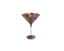Twillery. Floral Martini Glass. Large Size