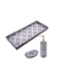 J. Fleet Designs. Poseidon Leather Bathroom Set.