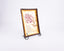 Ken. Glass Decorative Plate with Inscription. Large Size