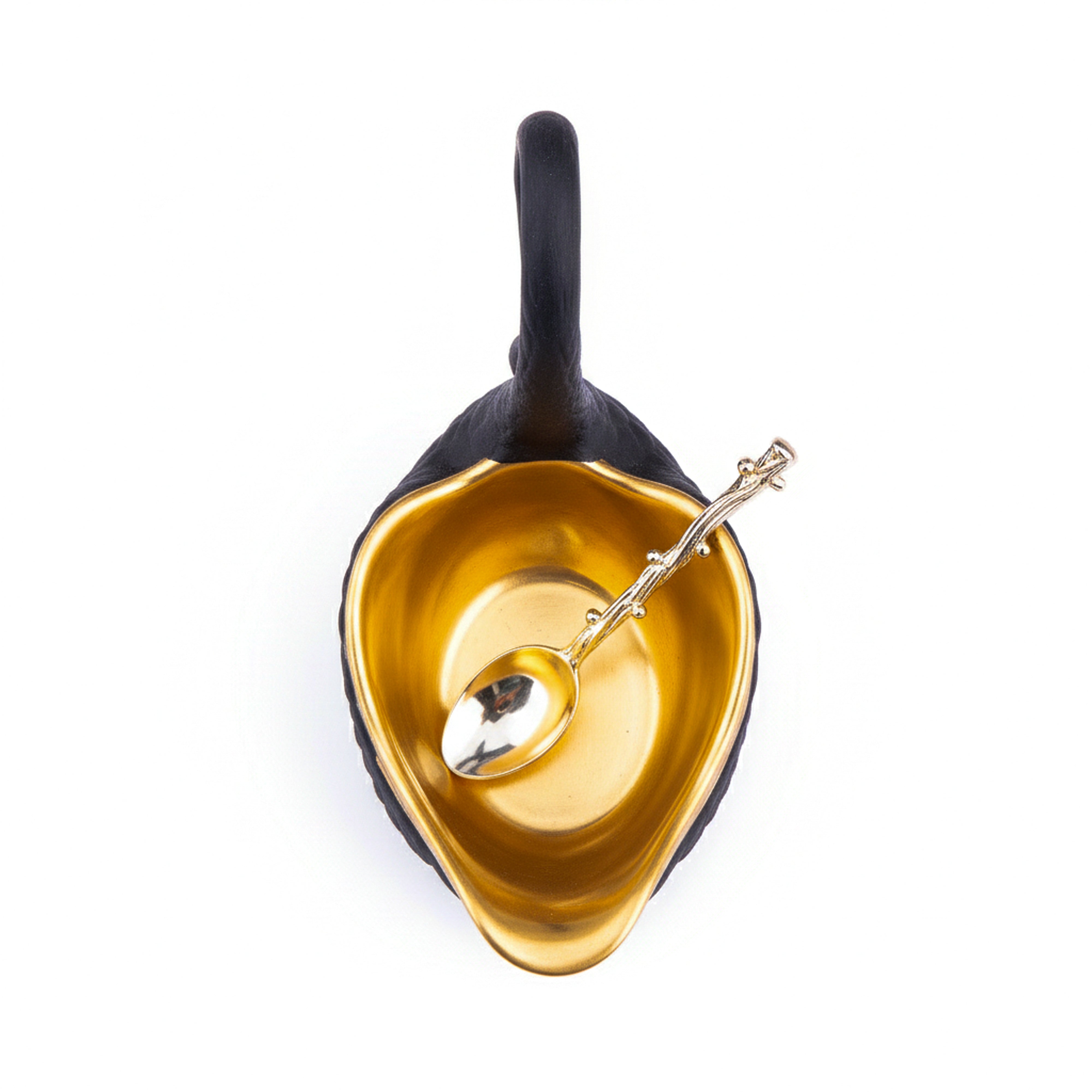 L'Objet. Swan Salt Cellar