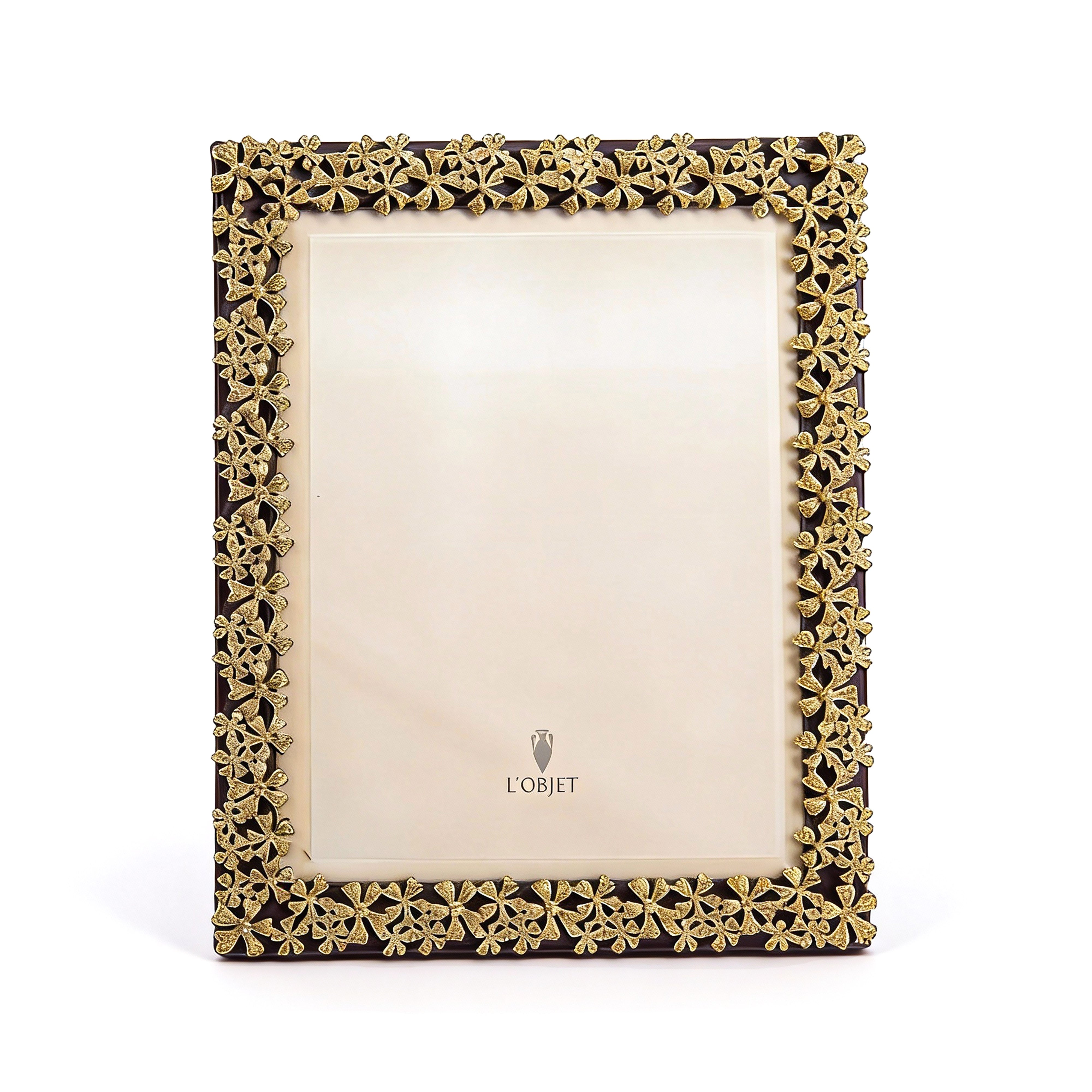 L'Objet. Gold Garland Picture Frame. Large Size