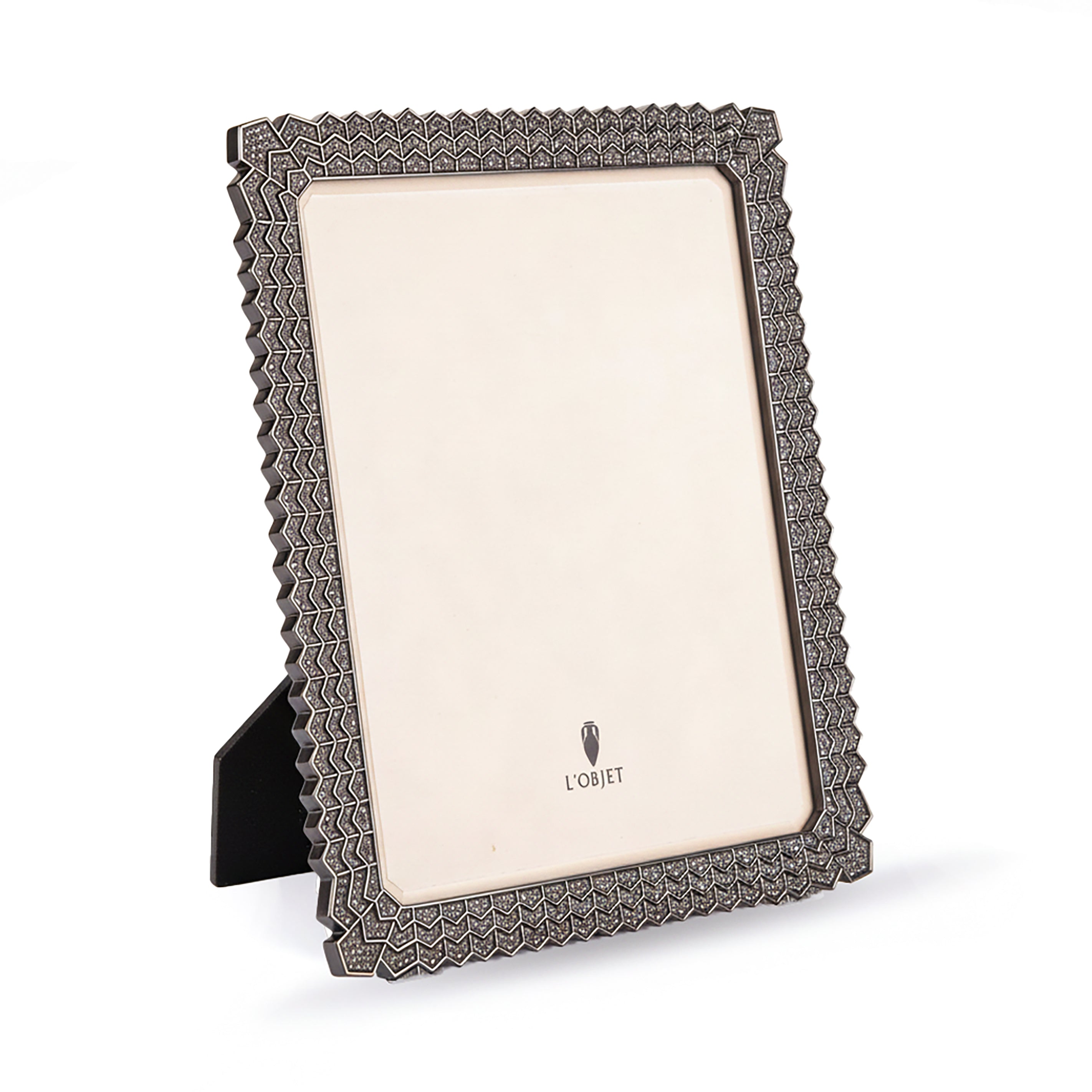 L'Objet. Platinum Picture Frame. Large Size