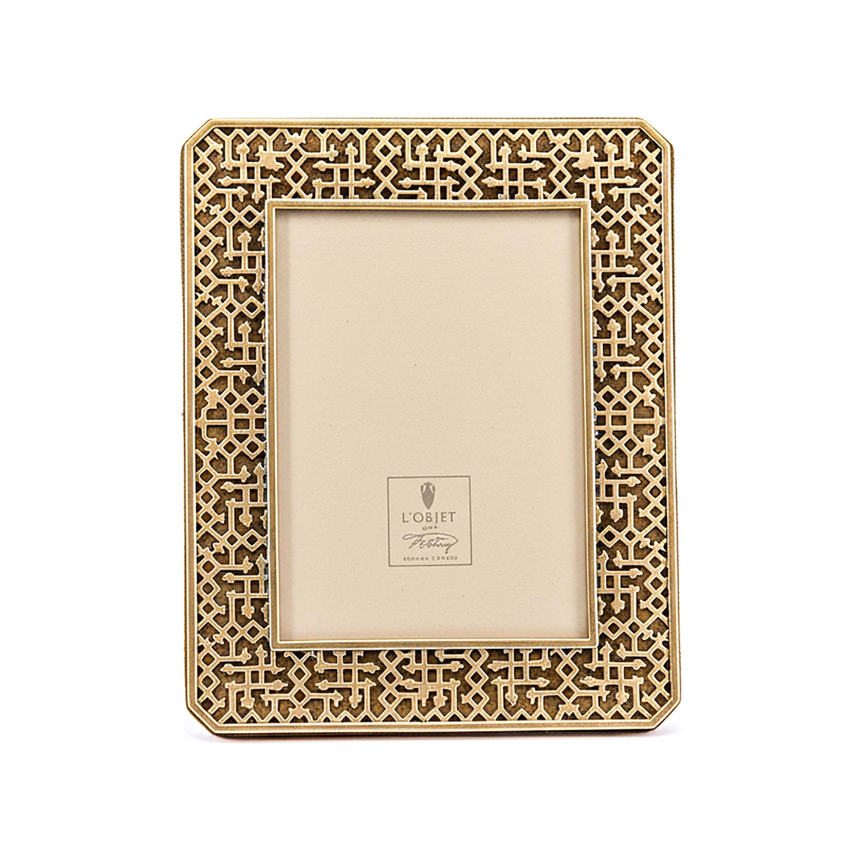 L'Objet. Gold Picture Frame. Medium Size