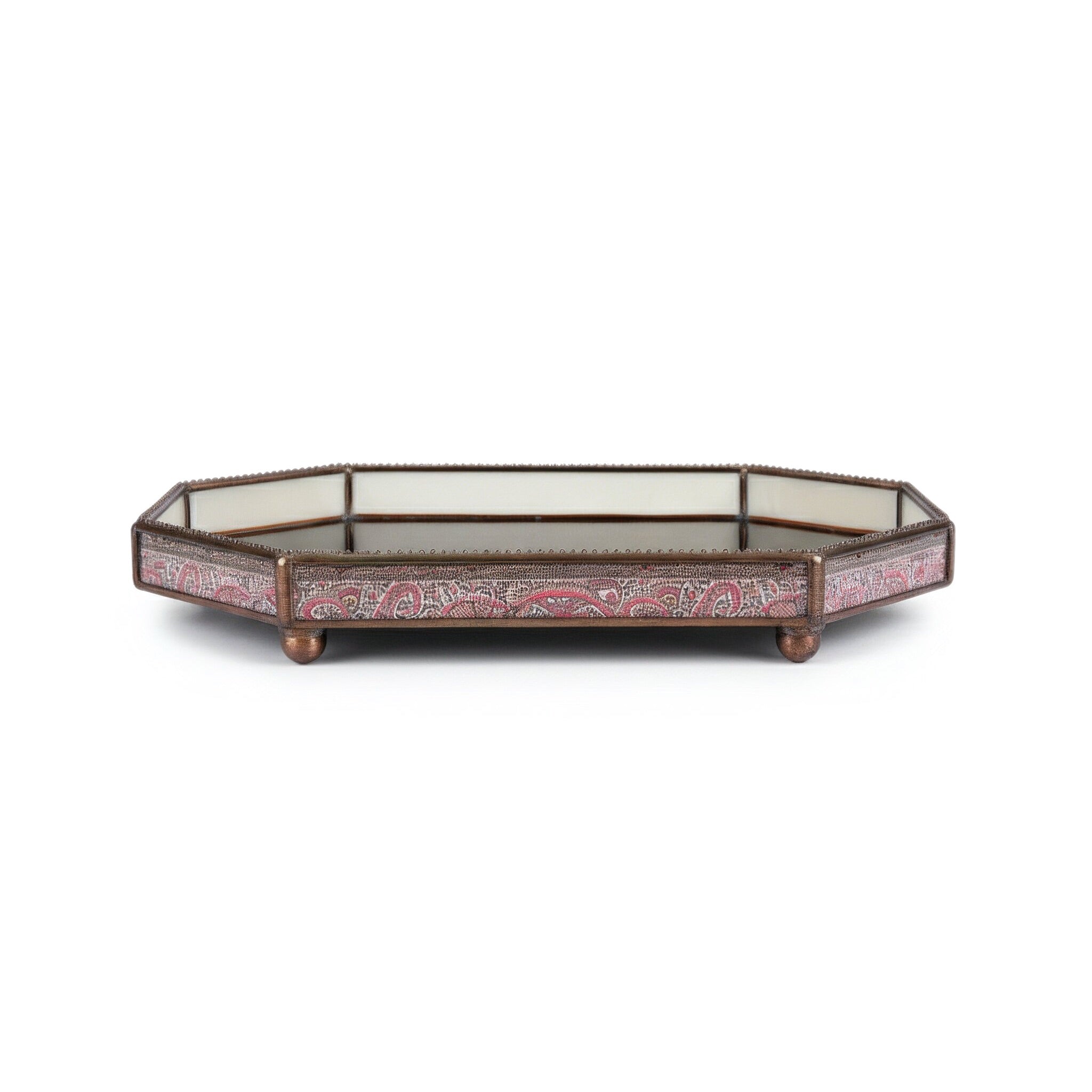 Willan F. Vintage Black Tray. Large Size