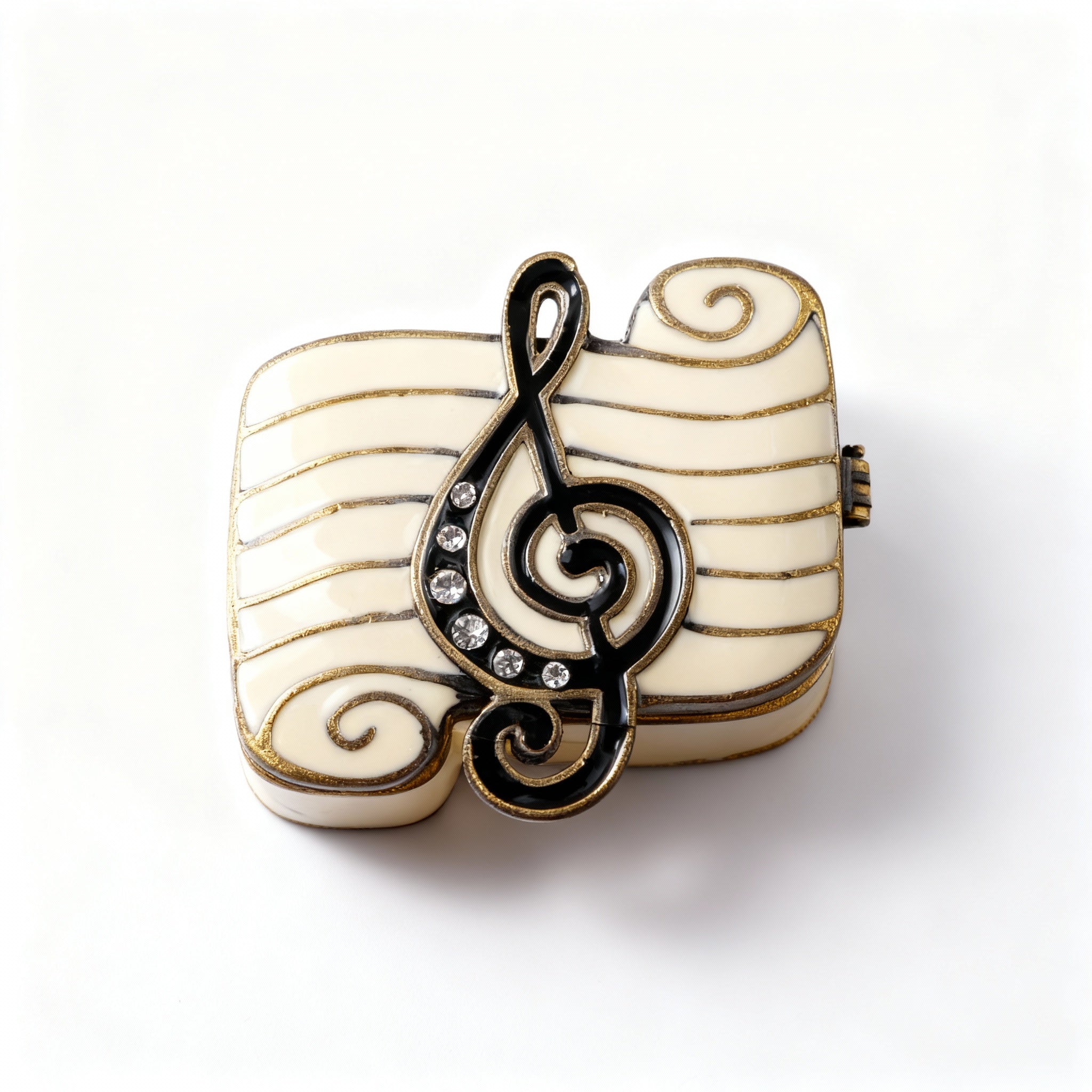 Welforth. Metal Musical Note Box