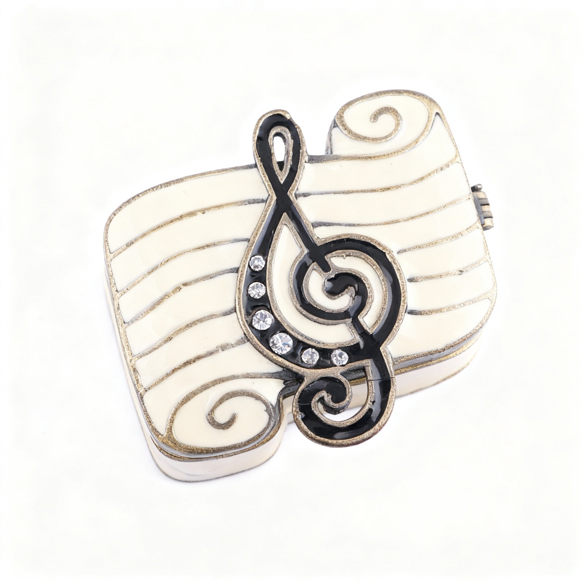 Welforth. Metal Musical Note Box