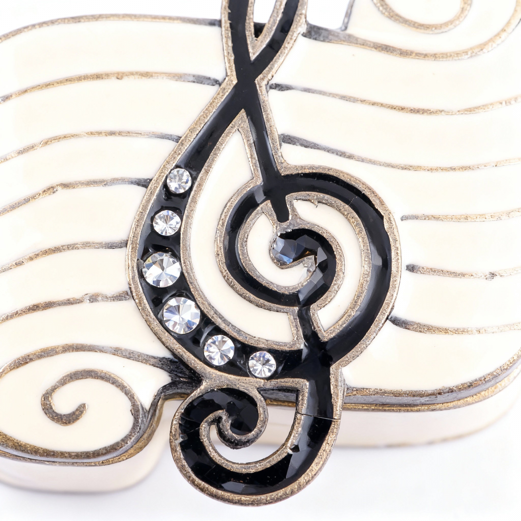 Welforth. Metal Musical Note Box