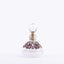 Welforth. Transparent Perfume Bottle Studded with Pink Rhinestones. 17 ML