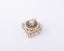 Olivia Riegel. Square Shaped Souvenir Box Studded with Pearls