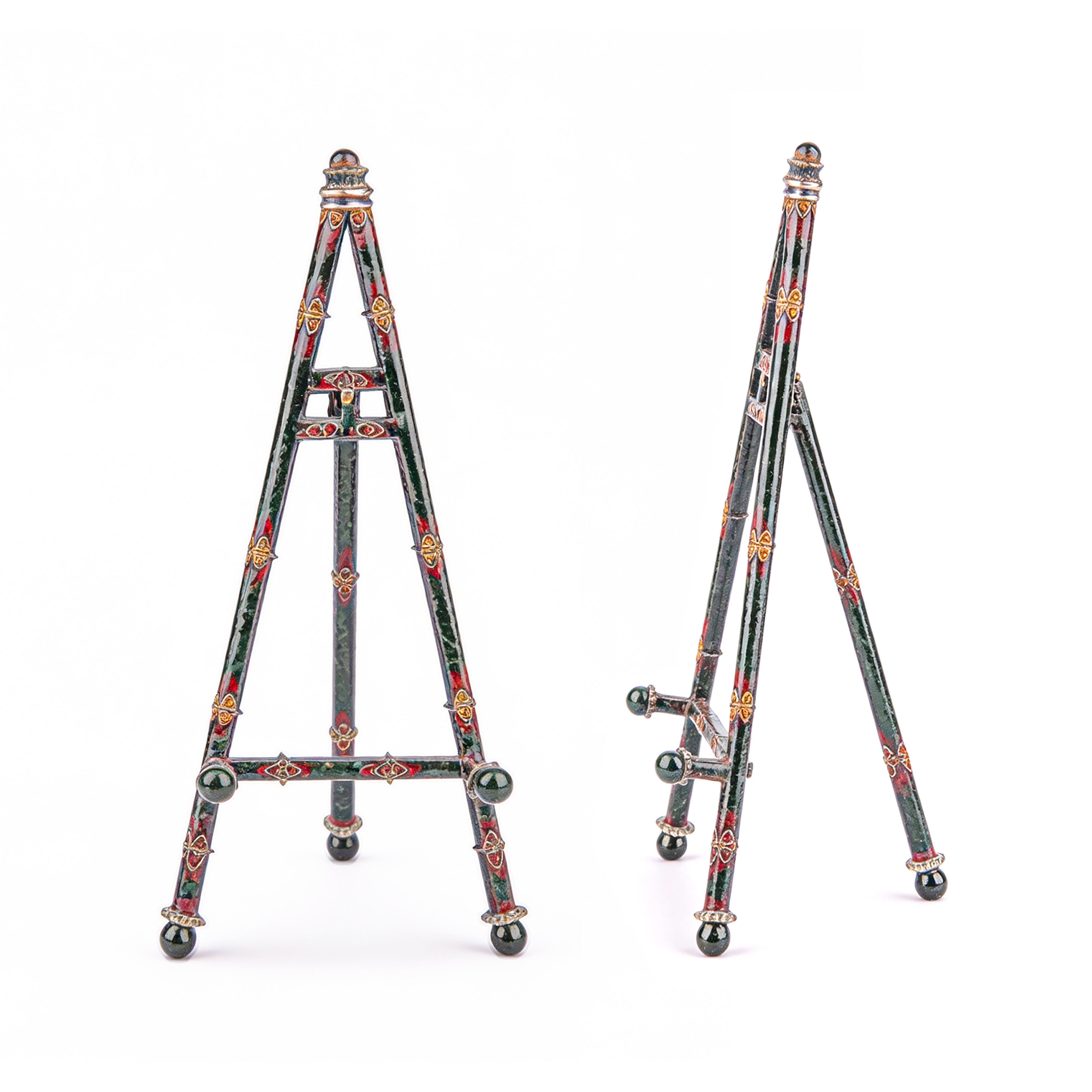 Olivia Riegel. Antique Green Easel. Medium Size