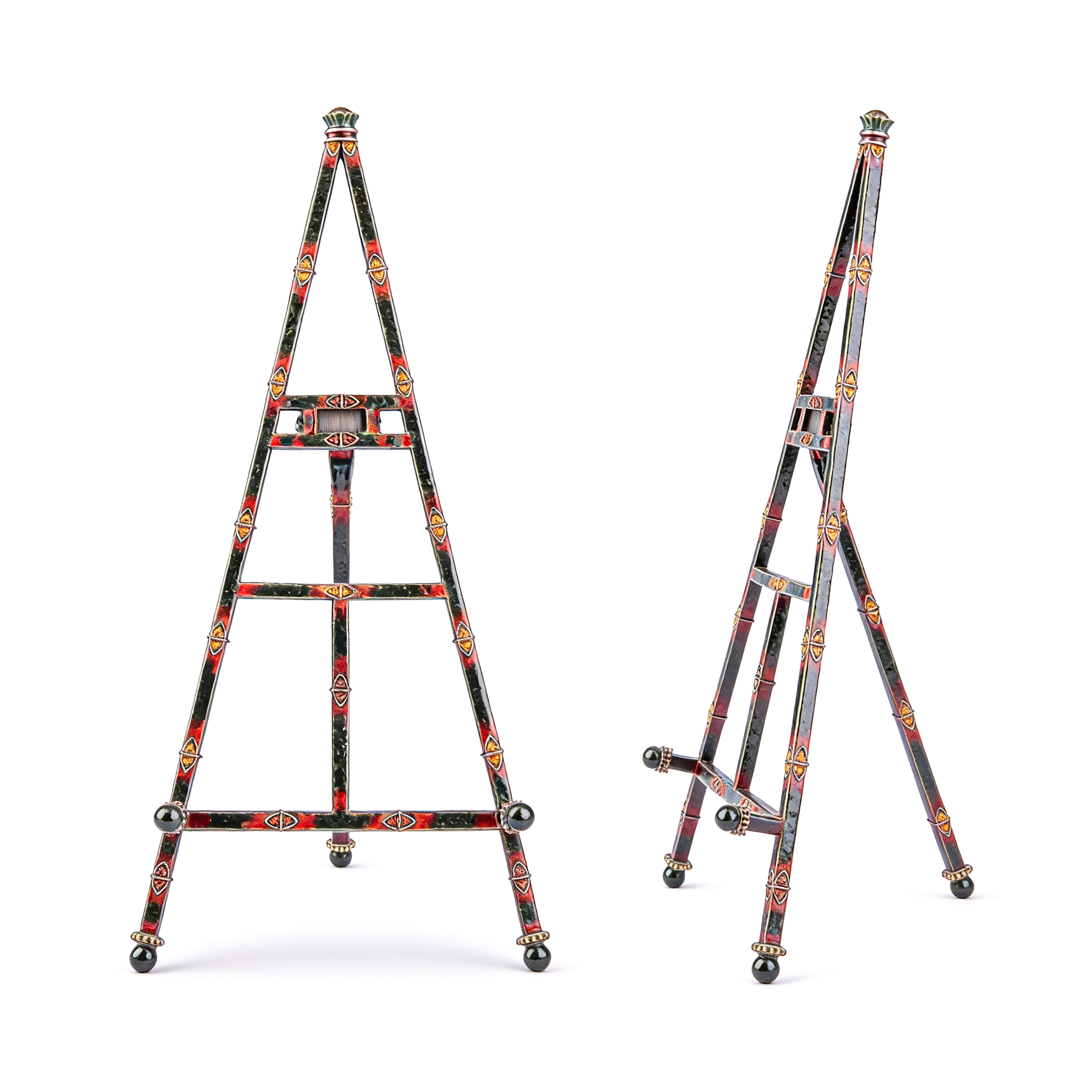 Olivia Riegel. Antique Green Easel. Large Size