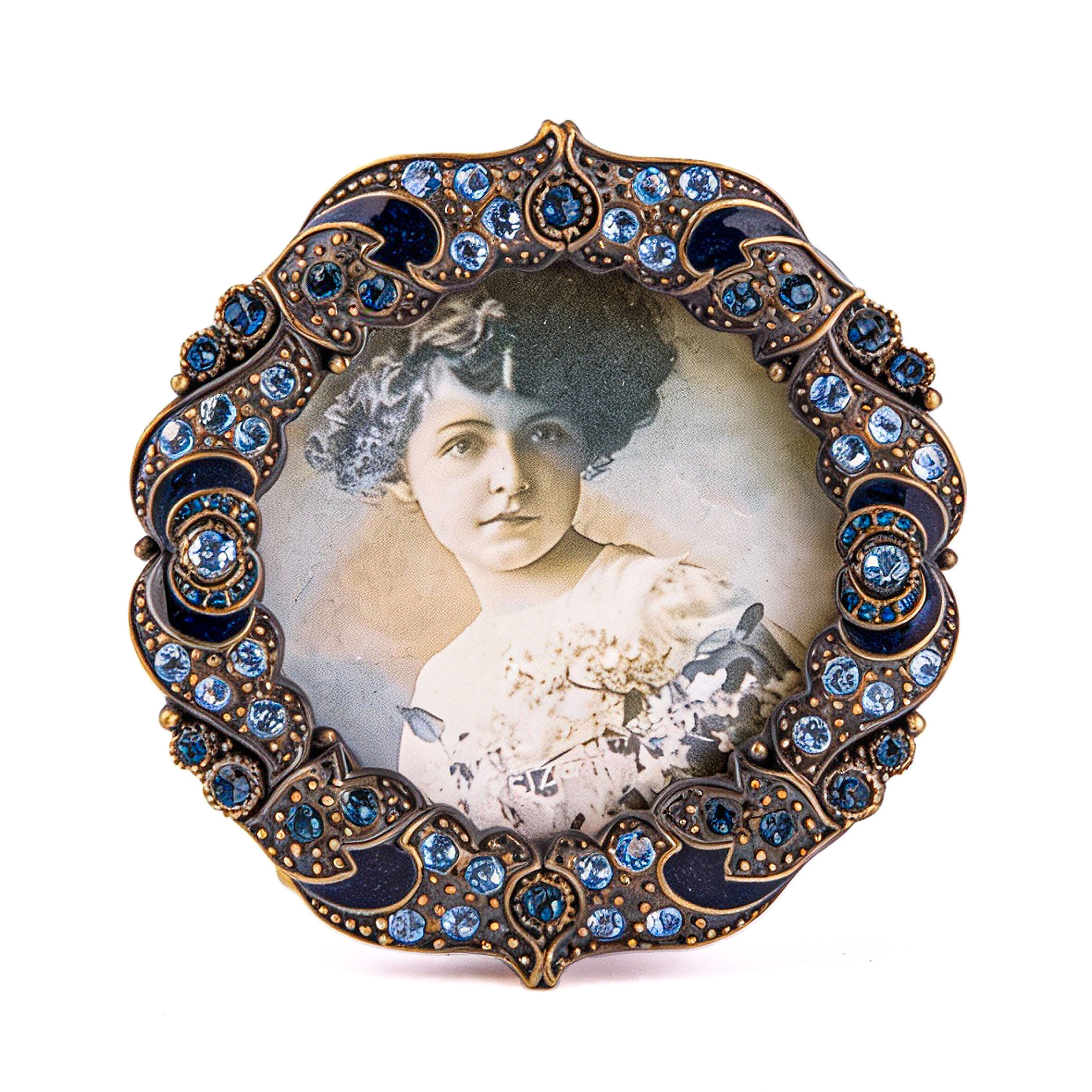 Tizo Design. Round Jewelled Frame