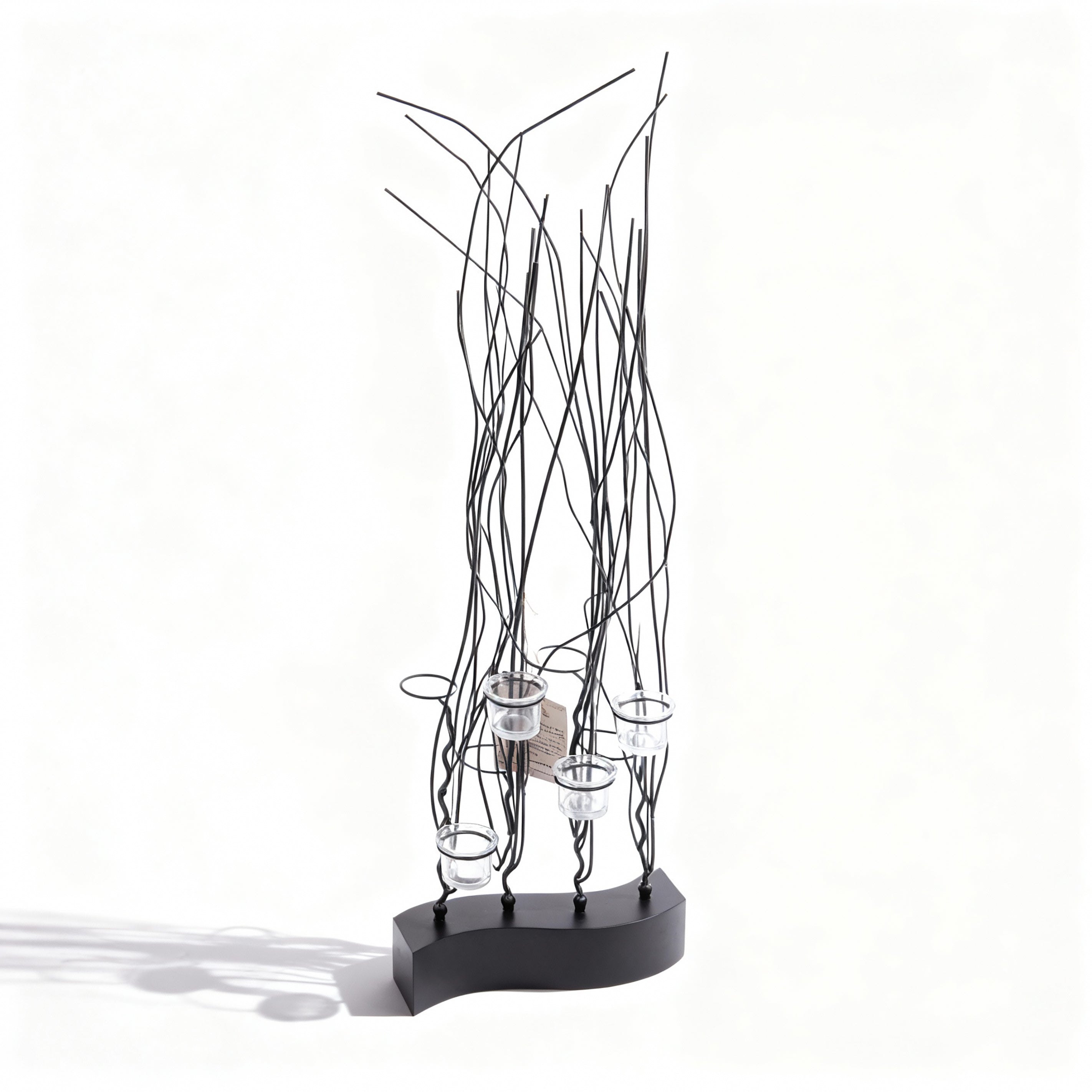 The Merchant Source. Metal Forest Votive Holder. Large Size