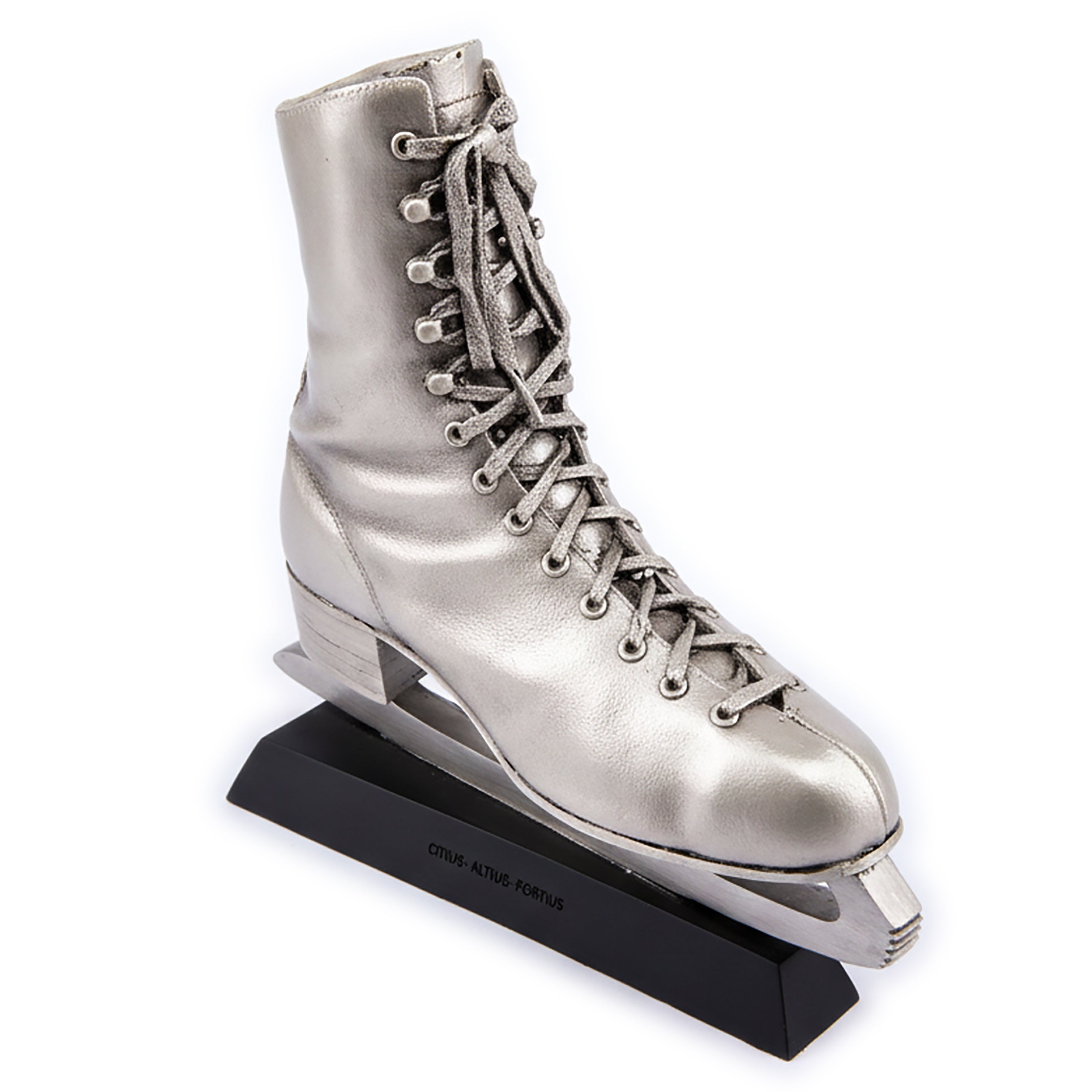 The Merchant Source. Ice Skate Sculpture