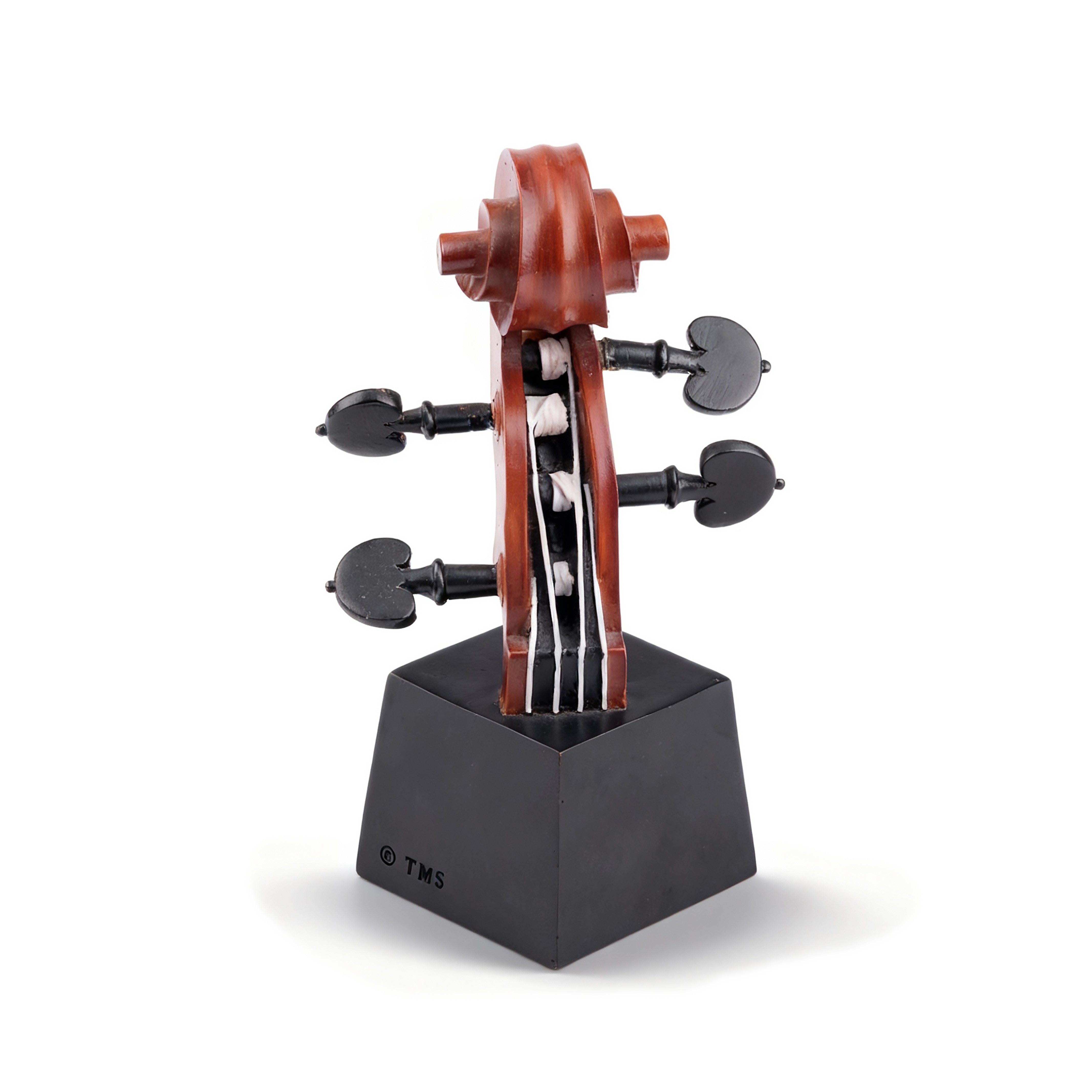 The Merchant Source. Violin Shaped Sculpture. Medium Size