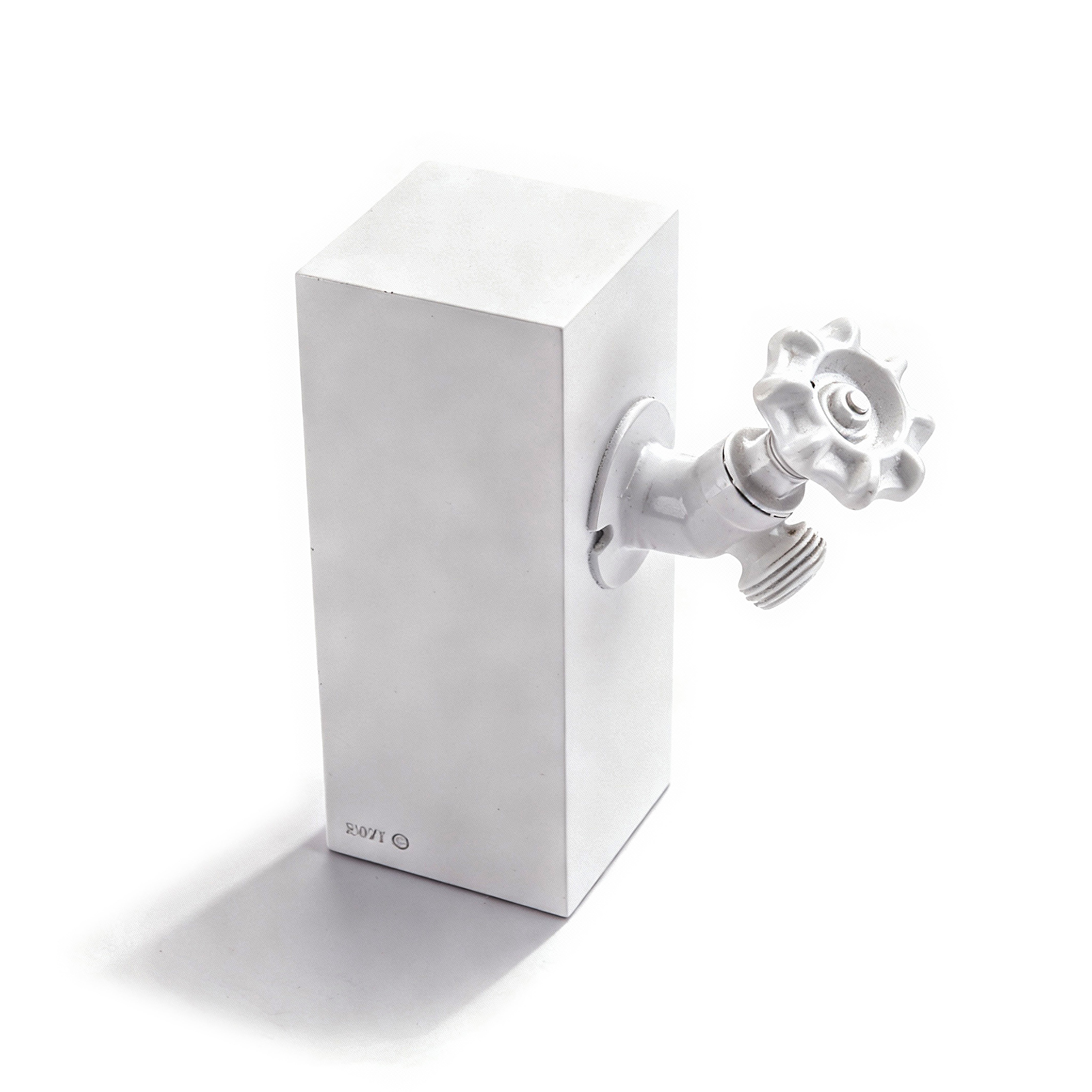 The Merchant Source. White Faucet-Shaped Décor Sculpture