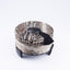 Hebi Arts. Round Standing Box Designed with Python Pattern. Large Size