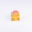 Liuligongfang Glass. Amber Crystal Box. Small Size