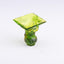 Liuligongfang Glass. Green Crystal Figurine. Small Size