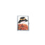 Personalized Expressions. Silver Card Holder with a Lady in Orange Illustration. Small Size