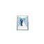 Personalized Expressions. Silver Card Holder with Groom & Bride Design. Small Size